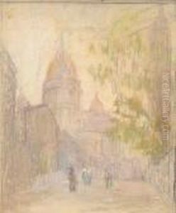 Vue De Montmartre by Ernest Quost
