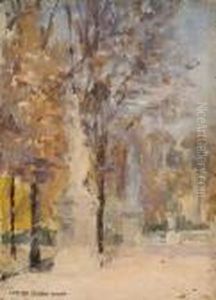 Vue D'un Parc by Ernest Quost