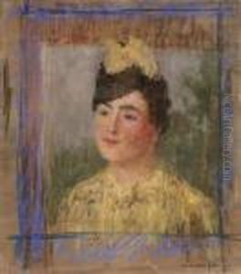 Portrait D'elegante Qu Chapeau