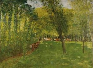 Les Vaches Au Paturage Les Vaches Au Paturage