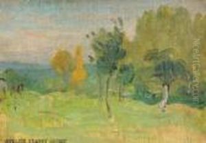 Paysage by Ernest Quost