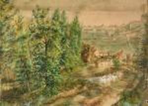 Ensemble De Gouaches Et Pastels Ensemble De Gouaches Et Pastels