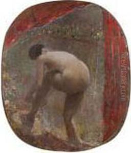 Le Rideau Rouge by Ernest Quost