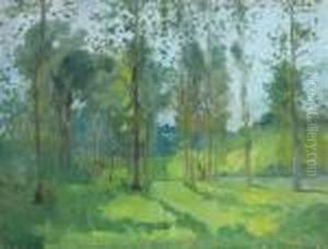 Paysage by Ernest Quost