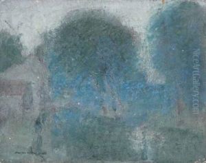 Paysage by Ernest Quost