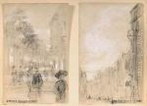 Scenes De Rue Et Paysages by Ernest Quost