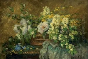 Bouquet De Fleurs by Ernest Quost