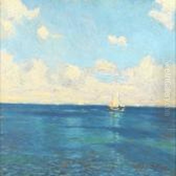 Sailing Boats On Aquiet Summer Day - view 1