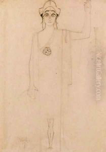 Pallas Athena by Egon Schiele