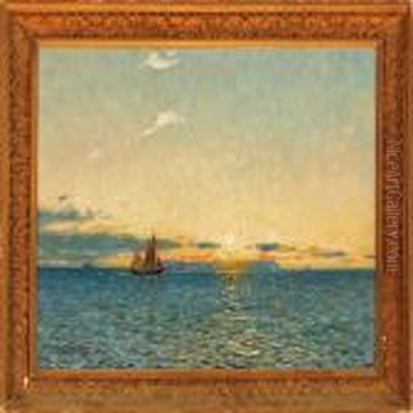 Marine At Sunset - view 1