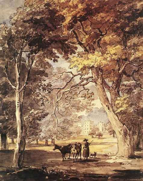 Cow-Girl in the Windsor Great Park 1765-70 - view 1