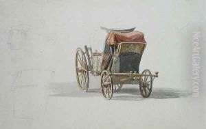 A Coach with Royal Coat of Arms, c.1764 by Paul Sandby