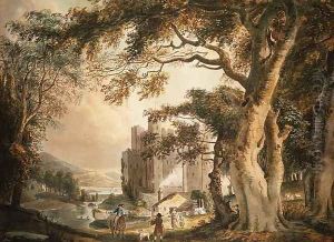 Caernarvon Castle by Paul Sandby