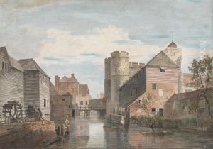 The Westgate, Canterbury by Paul Sandby