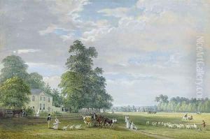 Englefield Green, near Egham by Paul Sandby