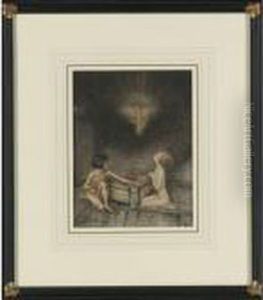 Pandora And Epimetheus by Arthur Rackham