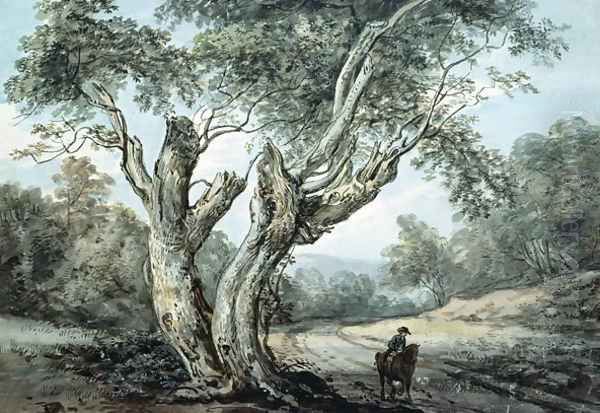 A Road Through Windsor Forest - view 1
