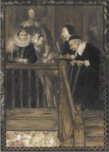 Going To Bed by Arthur Rackham