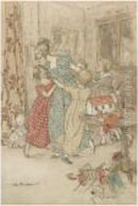 An Illustration To Charles Dickens'a Christmas Carol by Arthur Rackham