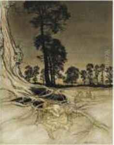 After Dark by Arthur Rackham