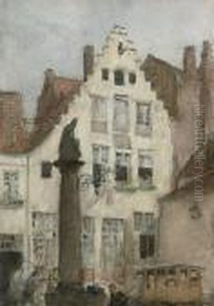 Courtyard Of St. Nicholas, Antwerp - view 1