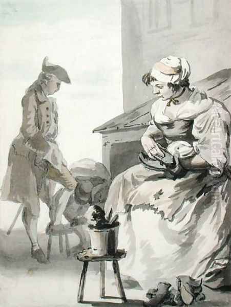 London Cries Shoe Cleaner, c.1759 - view 1