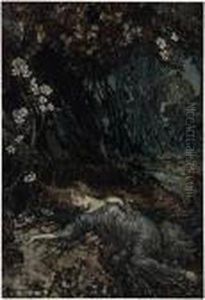 Amidsummer Night""s Dream. by Arthur Rackham