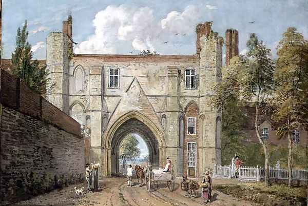 Reading Abbey Gate - view 1