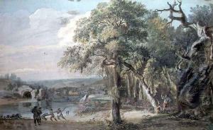 Woodcutters near a River, c.1755 by Paul Sandby