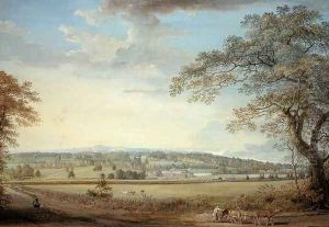 Whatman Turkey Mill in Kent, 1794 by Paul Sandby