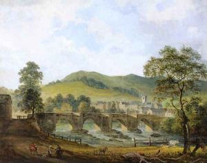 Llangollen, Denbighshire by Paul Sandby