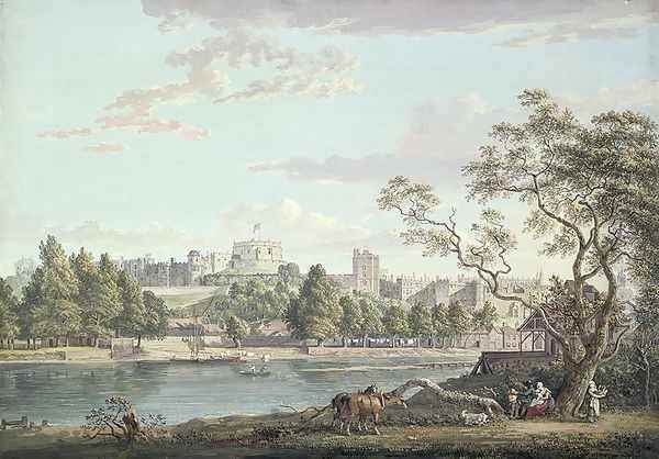 Windsor Castle, from across the Thames - view 1