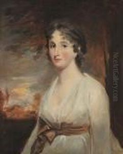 A Portrait Of Lady Said To Be Lady Mary Seymour by Sir Henry Raeburn