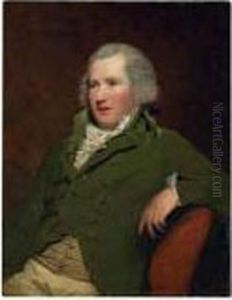 Portrait Of John Anderson Of Inchyra, Seated Half-length, In Agreen Coat