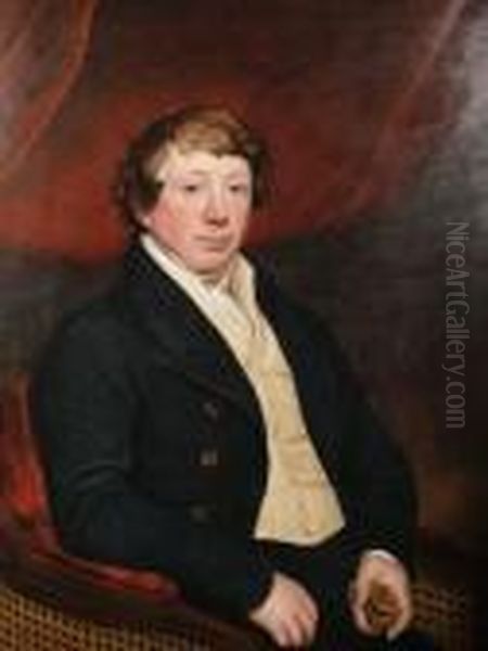 Portrait Of A Gentleman, Half-length - view 1
