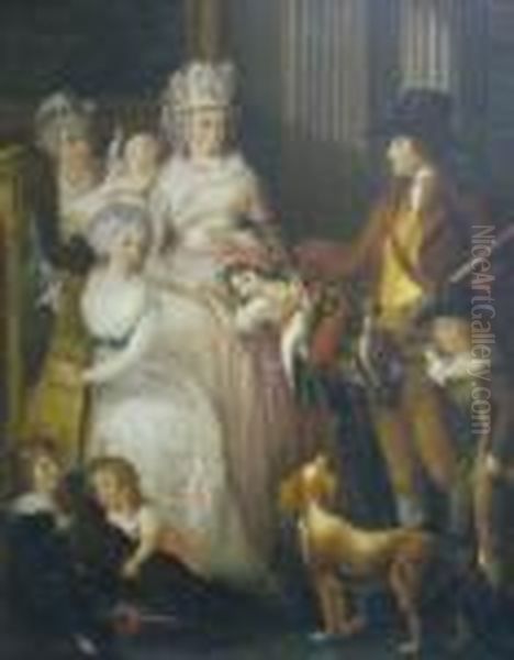 Portrait Of A Family Group - view 1
