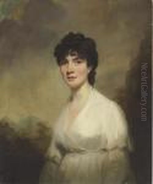 Portrait Of A Lady, Identified As Mrs. Walter Learmouth - view 1