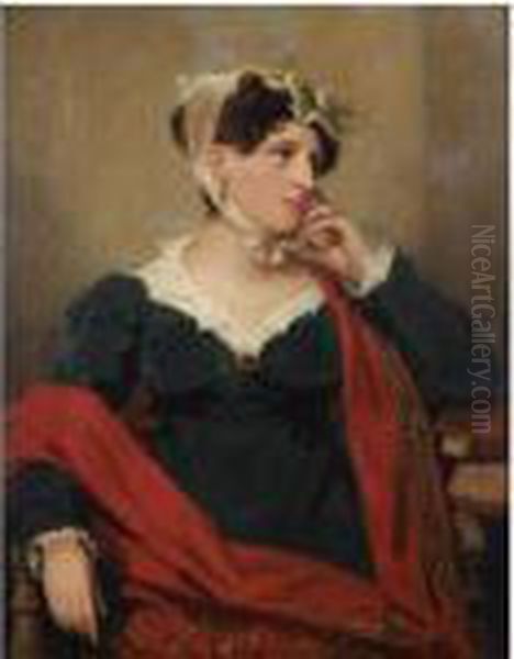 Portrait Of Mrs John Hutcheson Fergusson Of Trochraigne - view 1