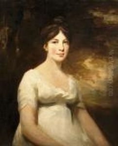 A Portrait Of Mrs. Robert William Duff Of Fetteresso And Culter by Sir Henry Raeburn