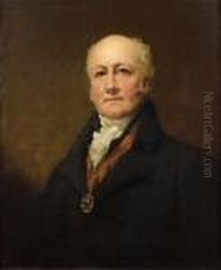 Portrait De Sir John Hay, President Of The Society Of Arts, Edimbourg.