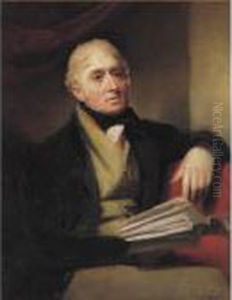 Sir Henry Steuart Of Allanton Scotland by Sir Henry Raeburn