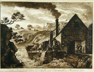 The Iron Forge near Dolgelli and Barmouth in Merionethshire, from Twelve Views in Wales, 1776