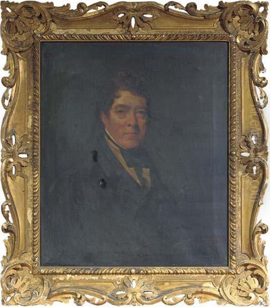 Portrait Of Sir Brooke Boothby Bt., Bust-length, In A Browncoat - view 1