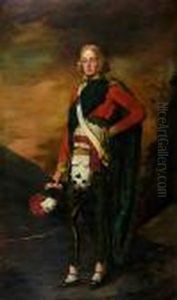 A Portrait Of John Sinclair Of Ulster, Standing Full Length, In Scottish Uniform by Sir Henry Raeburn