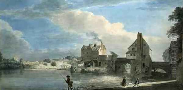 The Old Bridge at Shrewsbury - view 1
