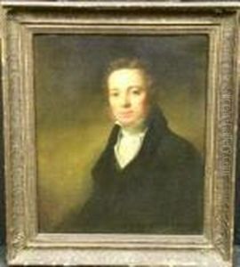 Portrait Of A Young Man With Whiskers