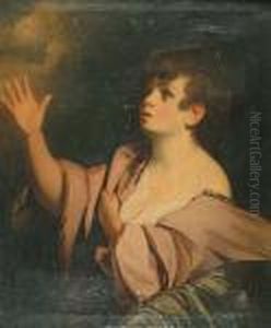 Portrait Of A Boy, Half-length With A Pale Pink Shawl by Sir Henry Raeburn