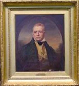 Portrait Of Sir Walter Scott by Sir Henry Raeburn