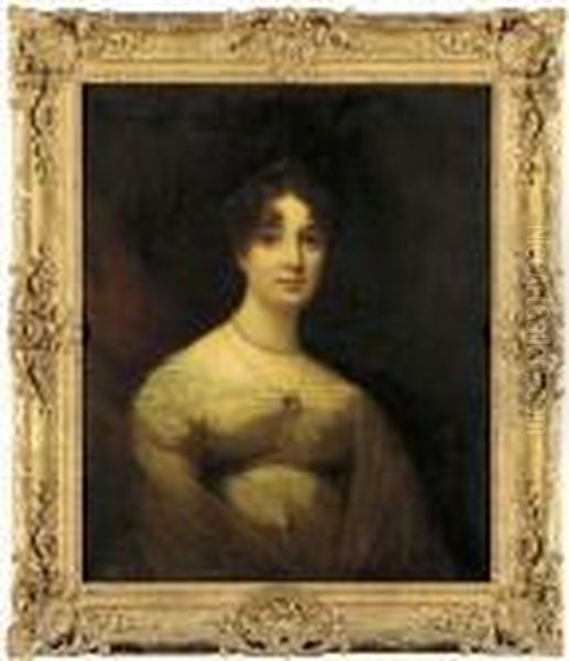 Portrait Of A Lady Said To Be Miss Cleghorn - view 1