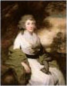 Portrait Of Mrs John Parish by Sir Henry Raeburn